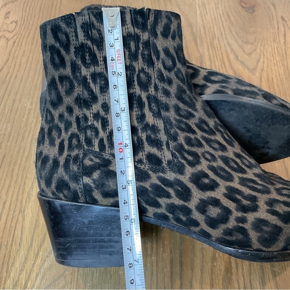 Rag & Bone Rover Cheetah Suede Ankle Boots 39.5 EUC - Picture 11 of 11